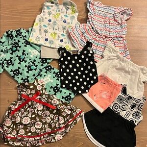 Lot of Handmade Doll Clothes - Fit 18” Doll